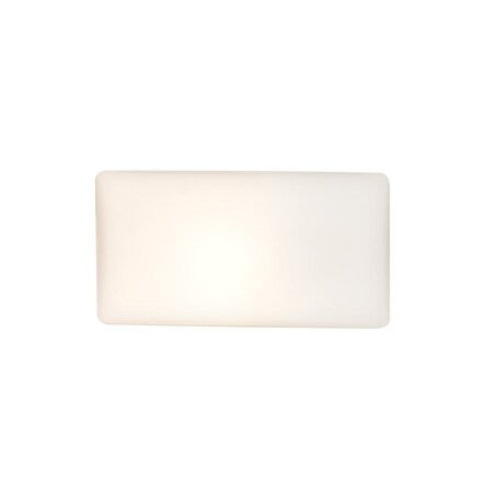 Besa Lighting Lido Vanity, Opal Matte, Chrome Finish, 1x60W Incandescent 1WT-888607-CR